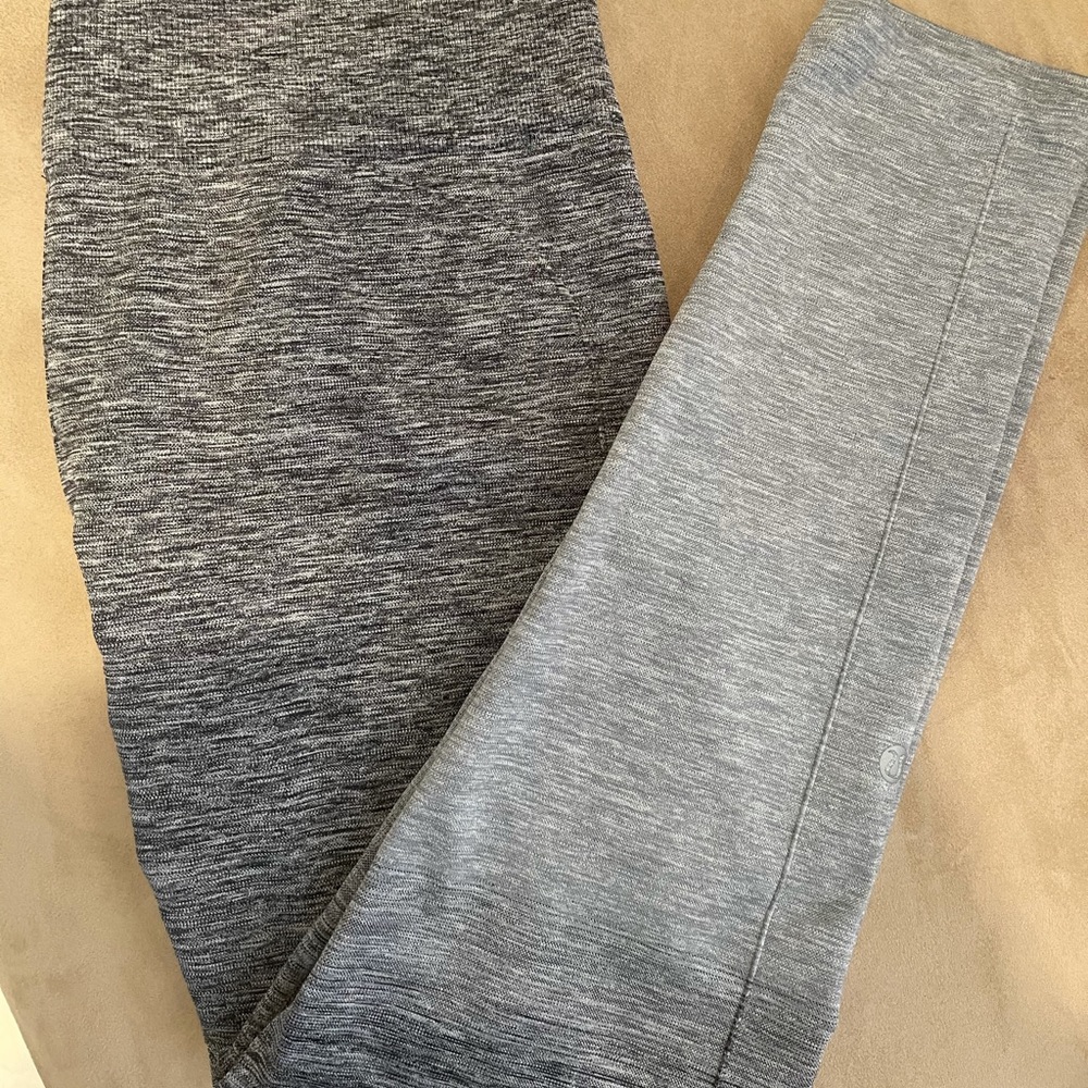 Lululemon Gray Crop Leggings 12
